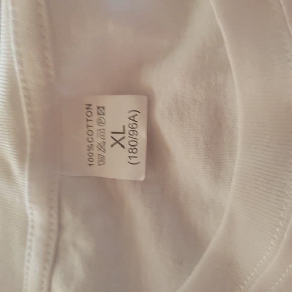 Men's White HIP HOP Graphic Tee Shirt - Picture 3 of 3